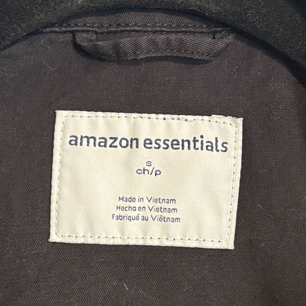 ☀️ Amazon Essentials Black Utility Jacket - Picture 4 of 6